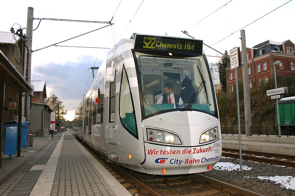 CitybahnChemnitz testet die Zukunft