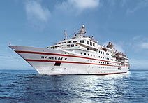 MS HANSEATIC  zum Schiff des Jahres 2009 gekürt
