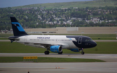 MEXICANA  AIRBUS A319-100  SALTILLO  XA-NCA