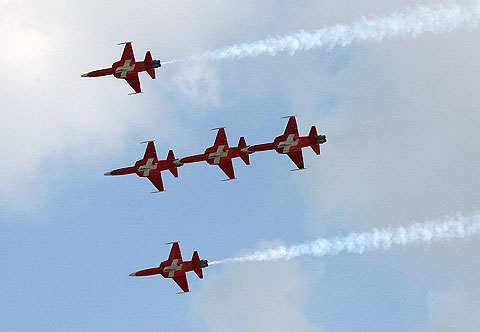 REFLEKTION.INFO - Bild des Tages:  PATROUILLE SUISSE