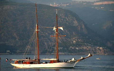 Schoner TOILE - Segelschulschiff der franzsischen Marine