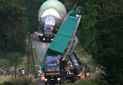 REFLEKTION.INFO - Bild des Tages : Airbus-Straentransport