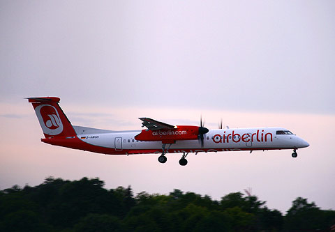 REFLEKTION.INFO - Bild des Tages: AIR BERLIN DHC-8-402Q /8  D-ABQD