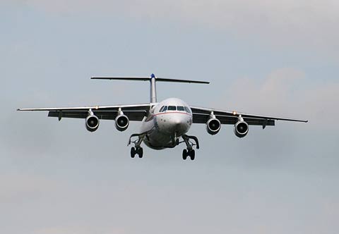 REFLEKTION.INFO - Bild des Tages:  BRUSSELS AIRLINES  BAe AVRO RJ100 JUMBOLINO  OO-DWA