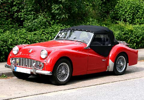 REFLEKTION.INFO - Bild des Tages : TRIUMPH TR 3A