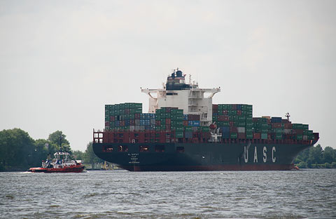 Containerfrachter AL SAFAT