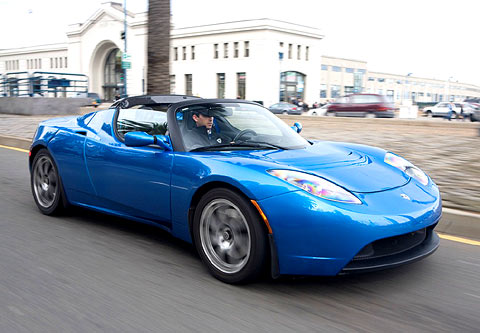 REFLEKTION.INFO - Bild des Tages :  TESLA ROADSTER