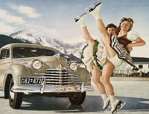 REFLEKTION.INFO - Bild des Tages:  OPEL 1953 und heute