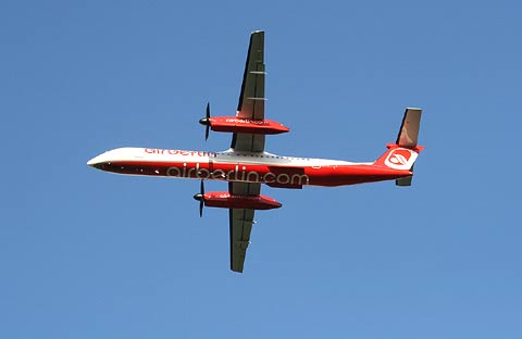 REFLEKTION.INFO - Bild des Tages:   AIR BERLIN  DHC-8-402Q  D-ABQC