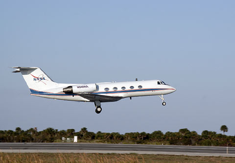 REFLEKTION.INFO - Bild des Tages: GRUMMAN GULFSTREAM II  NASA N946NA