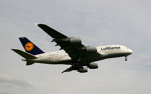 LUFTHANSA AIRBUS A380-800 D-AIMH  NEW YORK