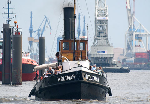 REFLEKTION.INFO - Bild des Tages : Dampfschlepper WOLTMAN