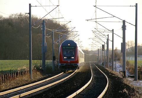 REFLEKTION.INFO - Bild des Tages:  REGIONALBAHN SCHLESWIG-HOLSTEIN  Regionalexpress Hamburg-Lbeck