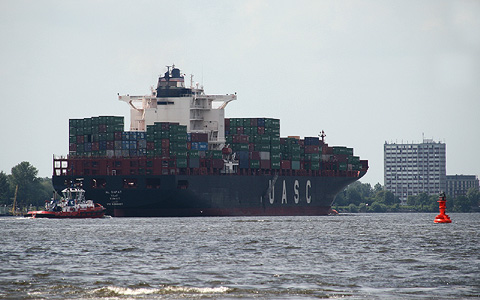 Containerfrachter AL SAFAT