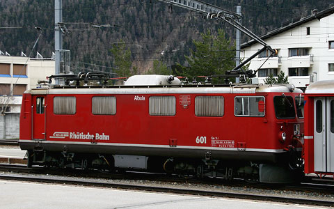 RHTISCHE BAHN  Elektrolok Ge 4/4 601