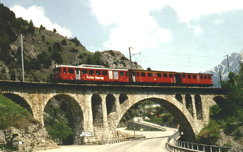 FURKA-OBERALP BAHN  - NUSSBAUMVIADUKT