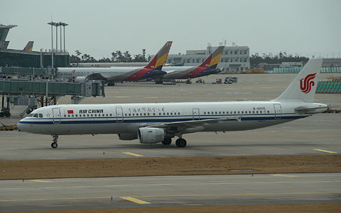 AIR CHINA  AIRBUS A321-200  B-6605