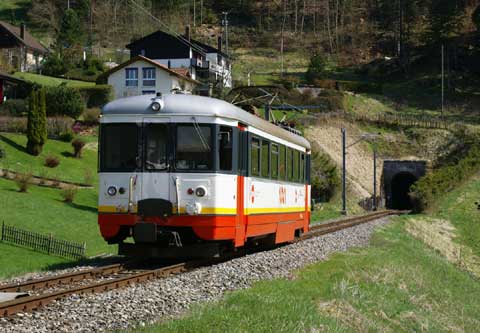 REFLEKTION.INFO - Bild des Tages : Triebwagen TRN BDe 4/4 3