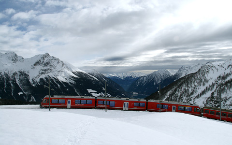 Rhätische Bahn - Bernina-Linie - Alp Grüm