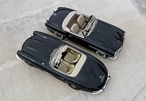 MERCEDES BENZ 300 SL & 190 SL