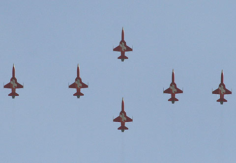 REFLEKTION.INFO - Bild des Tages:  PATROUILLE SUISSE