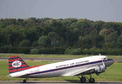 REFLEKTION.INFO - Bild des Tages:  DOUGLAS DC-3 MARTINS AIR CHARTER  PH-DDZ