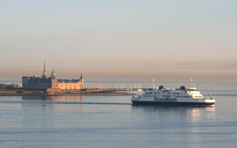 SCANDLINES-Fhrschiff TYCHO BRAHE im resund