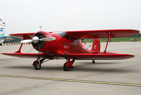 REFLEKTION.INFO - Bild des Tages :  BEECH D17S Staggerwing