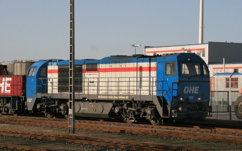 OSTHANNOVERSCHE EISENBAHNEN  - Diesellok VOSSLOH G2000 100 1028