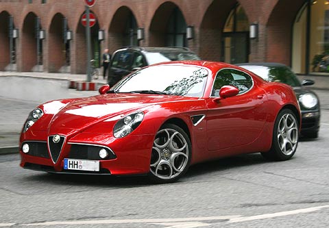 REFLEKTION.INFO - Bild des Tages:  ALFA ROMEO 8C COMPETIZIONE