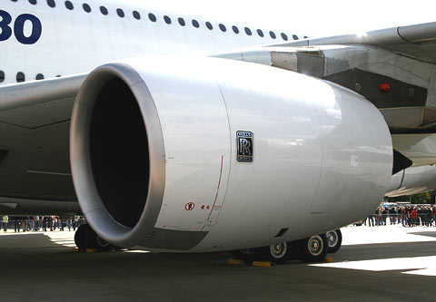 REFLEKTION.INFO - Bild des Tages :  ROLLS ROYCE TRENT 900