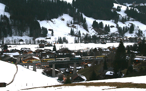 MONTREUX-OBERLAND-BERNOIS (MOB) in GSTAAD
