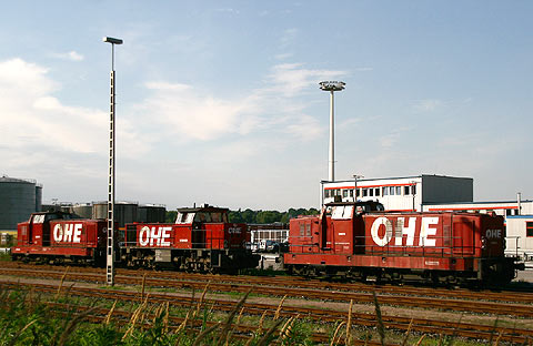 OSTHANNOVERSCHE EISENBAHNEN im Hamburger Hafen