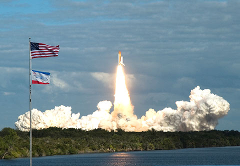 REFLEKTION.INFO - Bild des Tages:  Space Shuttle ATLANTIS  Mission STS-129