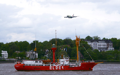 Feuerschiff ELBE 1  BRGERMEISTER OSWALD II