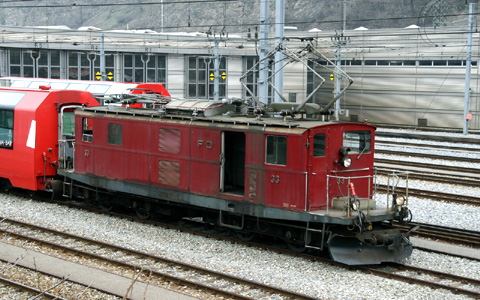 FURKA-OBERALP BAHN  HGe 4/4 33