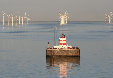 REFLEKTION.INFO - Bild des Tages : Leuchtturm Drogden Fyr im Oeresund