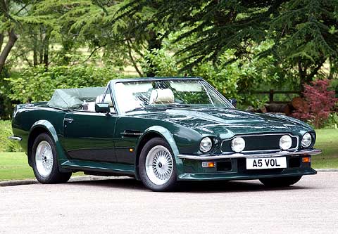 REFLEKTION.INFO - Bild des Tages : ASTON MARTIN V8 VANTAGE VOLANTE 