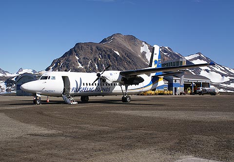 REFLEKTION.INFO - Bild des Tages: FLUGFLAG ISLANDS  FOKKER 50  TF-JMT Konstr. Nr. 20250