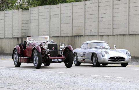 MERCEDES-BENZ SSK und 300 SLR