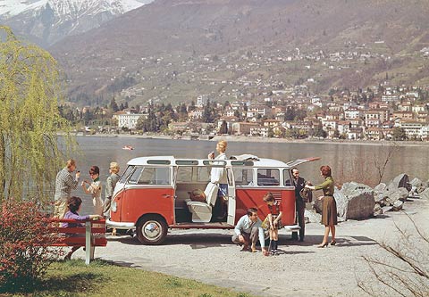 REFLEKTION.INFO - Bild des Tages: VW-Campingbus T1, 1960