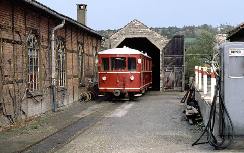 Dieseltriebwagen SWEG VT 303 -Jagsttalbahn-