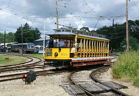 REFLEKTION.INFO - Bild des Tages :  WAGON 303  SEASHORE TROLLEY MUSEUM 