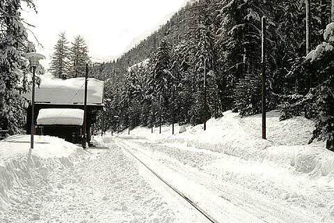 REFLEKTION.INFO - Bild des Tages:   RHTISCHE BAHN - BERNINA LINIE