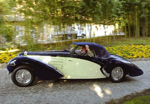 REFLEKTION.INFO - Bild des Tages : BUGATTI  57C AVARIS GANGLOFF  CABRIO  1939