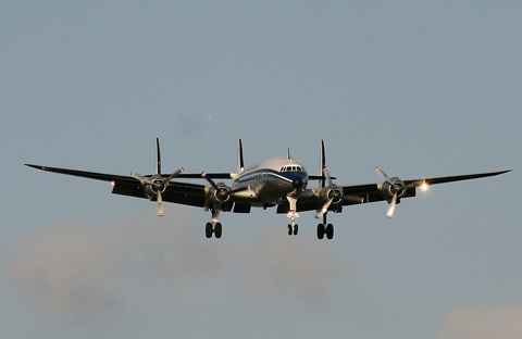 LOCKHEED L-1049F SUPERCONSTELLATION