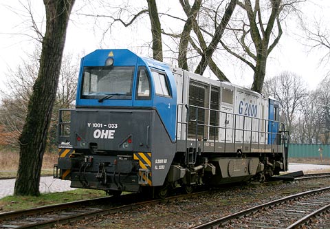 REFLEKTION.INFO - Bild des Tages:  OSTHANNOVERSCHE EISENBAHNEN  - Diesellok VOSSLOH G2000 1001-033