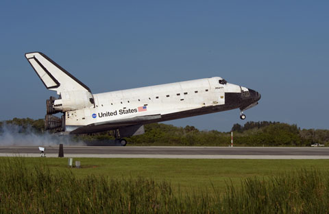 Space Shuttle ATLANTIS' letzte Landung