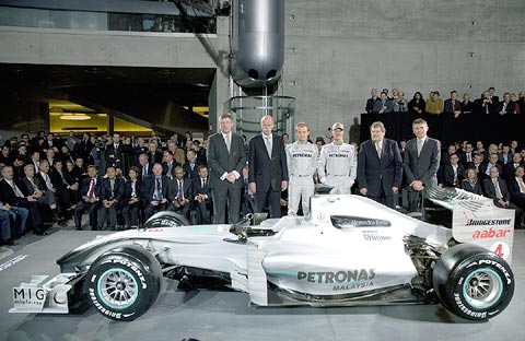 MERCEDES GP PETRONAS Formel 1-Team