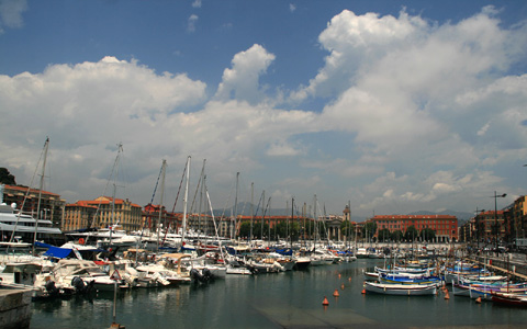 Bassin Lympia - der Hafen von Nizza